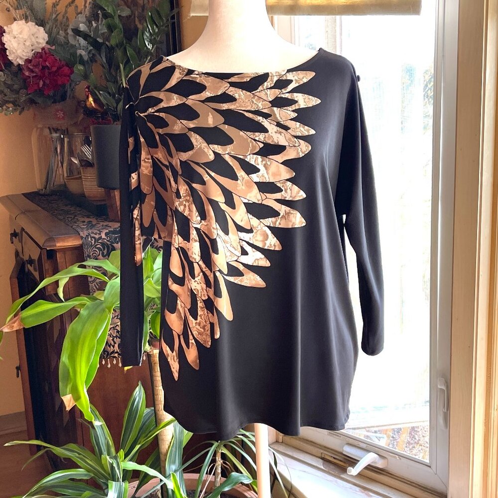 Alfani 3/4 Sleeve Blouse